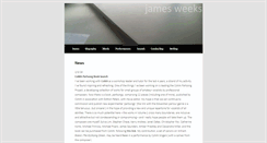 Desktop Screenshot of jamesweeks.org